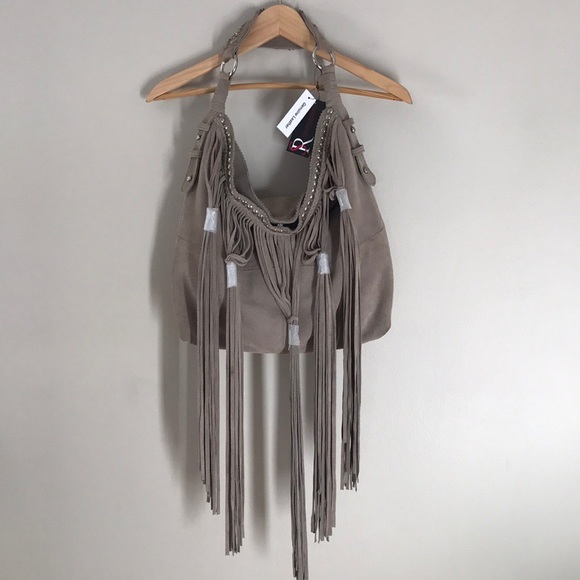 ❄️FINAL SALE NWT Slouchy Suede Fringe Hobo - Picture 7 of 7